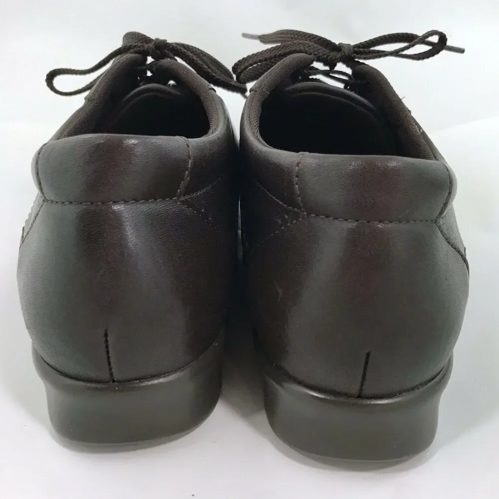 SAS Traveler Lace Up Oxford Sneakers Orthopedic Tri Pad Comfort Shoes Womens 10N